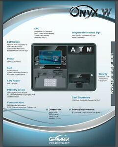 Genmega Onyx V ATM Machine