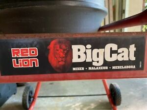 Red Lion (Big Cat) electric cement mixer