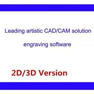 Leading Artistic Type3 CAD / CAM Engraving Software, 2D / 3D Version