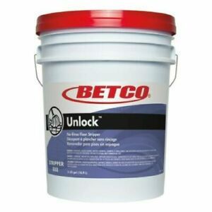 BETCO 888 NO-RINSE FLOOR STRIPPER 5-GALLON BUCKET (18.9 LITERS) MADE IN USA!