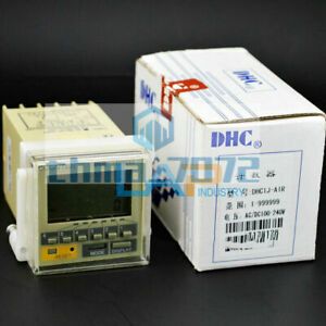 QTY:1 New For DHC intelligent counter DHC1J-A1R Preset Counter AC/DC100~240V