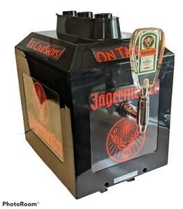 JAGERMEISTER Black Tap Machine 3 Bottle Shot Chiller Model Jemus Working/Tested