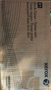 ZEROX black toner for 5840, 5845, 5855 - 2 cartridges, 1 toner waste container