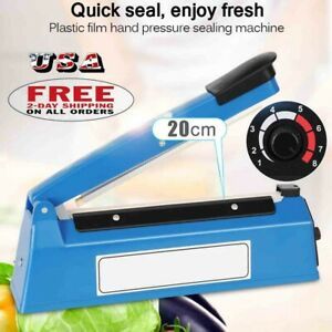 Portable Heat Sealing Machine Food Bag Package Sealer Capper Sealing Tool Bag US