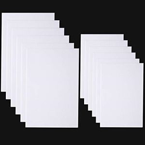 20 Sheets Sticky Foam Sheets Dual-Adhesive Foam Sheets 3D White Double Sided for