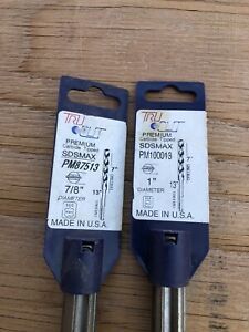 TRU-CUT PREMIUM CARBIDE TIPPED MASONRY BIT MODEL: PM87513 7/8&#034; X 8&#034; X 13&#034;