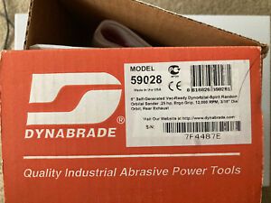 DYNABRADE 58028 Self Generated Vacuum Orbital Sander NEW In Box