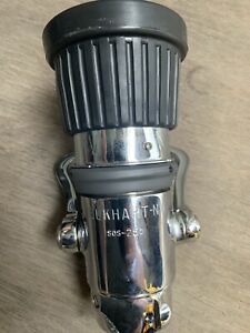 ELKHART BRASS SF1.5&#034;FNH SELECT-O-FLOW NOZZLE HORSESHOE HANDLE SHUT-OFF 00038004