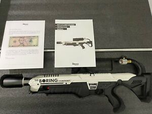 The Boring Company Not A Flamethrower + Box  Manuel  $5 Letter Used Once
