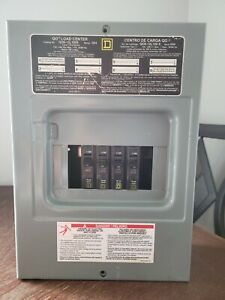 Square D QO Load Center QO6-12L100S ser.G04