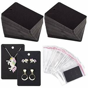 Tarjeta de exhibicin de pendiente de collar de 150 piezas con etiquetas de t...