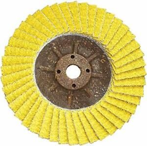 CS Unitec 93521 PLANTEX SUNFIRE Ceramic Trimmable Flap Disc 5&#034; Diameter 5/8-1...