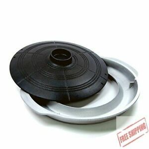 Korean Traditional BBQ Grill Pan, Cauldron Lid Shape - Stovetop Nonstick