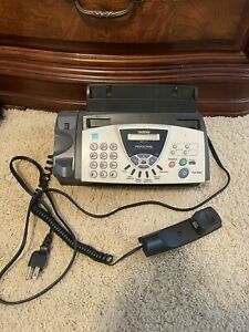 Brother FAX-575 Personal Fax Machine with Phone and Copier