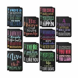 Inspirational Notepads Mini Motivational Journal Notebook Small Pocket Notepa...