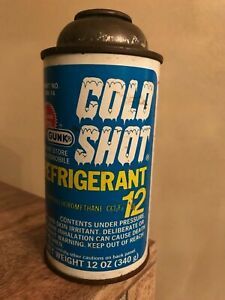 Cold Shot refrigerant/ refrigerant-12 for auto cars/ (2 Cans Total)