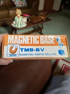 TAITSU Model TMB-BV Magnetic Base Dial Indicator Holder NEW IN BOX
