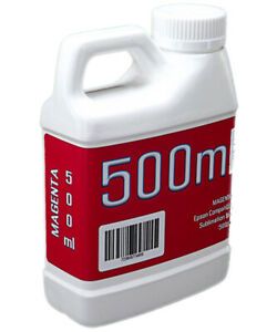 Magenta Dye Sublimation Ink 500ml Bottle for Epson SureColor P6000 P8000 NON-OEM