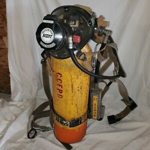 SCOTT scba 2.2 pressure pak, Tank, Mask, Frame