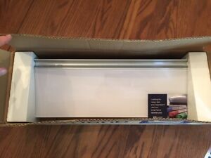 NEW Quartet, Glass, Dry Erase, Desktop Computer Pad, 18&#034; x 6&#034;, GDP186 (White)