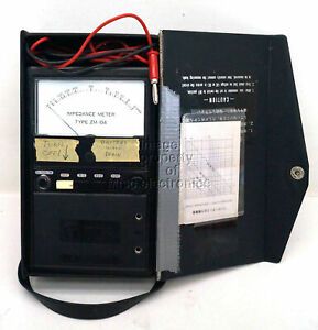 TOA Corportation ZM-104 Impedance Meter Measures Impedance of Up to 100k Ohms