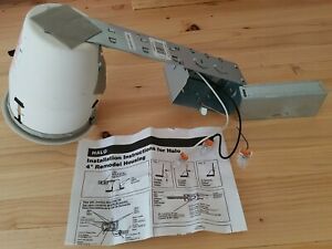 HALO H99RTAT, 4&#034; Housing Non-IC, Air-Tite Shallow Ceiling Remodel 120V