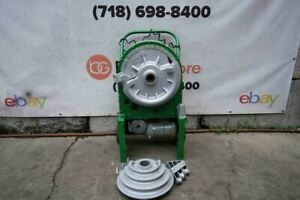 Ensley Greenlee 555 Conduit Pipe Bender Rigid Shoes 1/2 to 2 inch Works Fine  #2