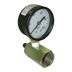 JONES STEPHENS G64101 Sillcock Water,200 PSI,Gas T-Gaug Asm