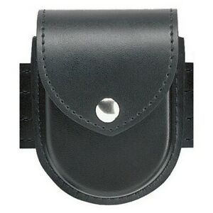 Safariland 290-4 Top Flap Double Handcuff Pouch Basket Weave Nickel Snap