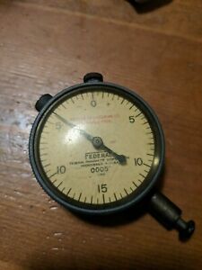 Vintage Winslow Federal Dial Indicator B5M .0005 Works nice and smoothly