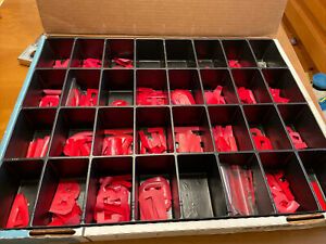 SILK SCREENING TRANSFERS SUPPLIES STAHLS LETTER 2 INCH RED FLOCK Not Full