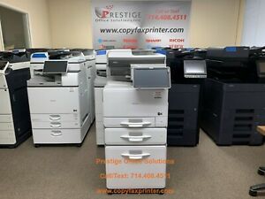 Ricoh MP C407 Color Copier Printer Scanner. Super Low Meter Count only 25k!