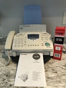 Sharp UX-360 Fax Machine Complete Plain Paper Fax Copier Phone Answering Machine