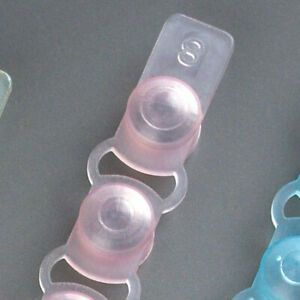 GLOBE SCIENTIFIC 110578R Cap Strip For Reaction Strips,PK125