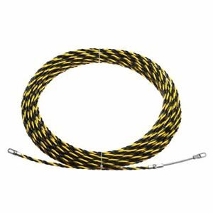 5m/10m/15m/20m Spiral Cable Puller Conduit Snake Cable Rodder Fish Tape Wire Gui