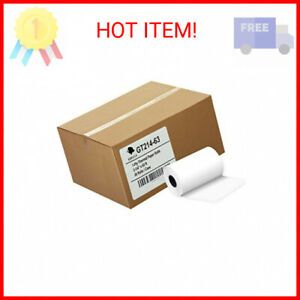 (50) Thermal Paper Rolls 2-1/4 X 63 Ingenico ICT 200 220 250 FD400 Vx520