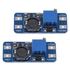 2Pcs MT3608 DC-DC Step Up Power Spply Module Booster Power Module 2A