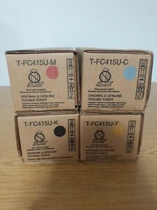 Toshiba toner set 4 ES2515AC/3515AC/4515AC TFC415UK, TFC415UM, TFC415C, TFC415UY