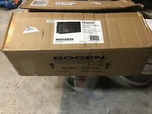 New Bogen TPU250 250W Telephone Paging Amplifier