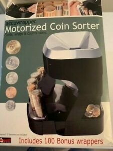 NEW Accuwrapper Motorized Coin Sorter Counter Wrapper #4840 Accuwrapper Bank U.S