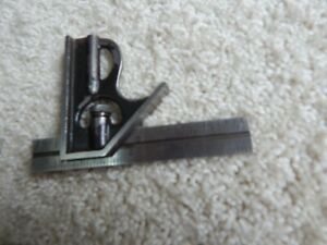 Lufkin Machinists 4 Inch Combination Square  Pre-owned