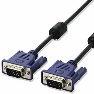 Elecom display cable black CAC-30BK RS D-sub15-pin VGA-VGA Slim Ro... From Japan