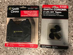 Smith Corona H 21000 Correctable Film Ribbons And H 21050 Lift Off Tapes New
