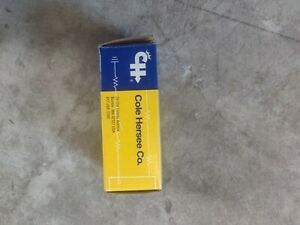 Cole Hersee 58328-04 Black SPST On-Off Rocker Switch with Red Lens NEW IN BOX