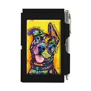 Dog Flip Note Notepad and Pen Favorite Breed Brand New