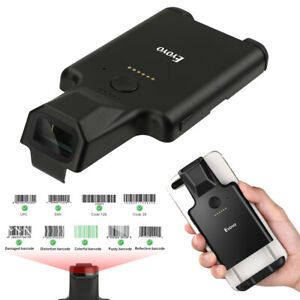 EY-017L Phone Back Clip Barcode Scanner Reader 3 Scanning Buttons For Library