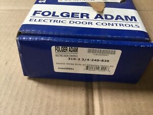 Folger Adam 310-2 3/4-24D-630 Electric Strike Body w/ Faceplate Option Kit