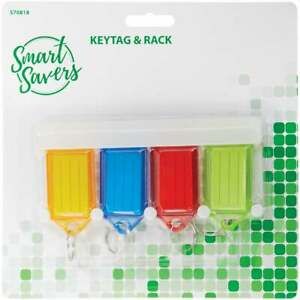 Smart Savers Keytag Rack (4-Key) FK071  Pack of 12