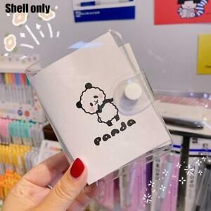 3 Hole Loose Leaf Book Cover PVC Transparent Diary Paper Bag Accessories PP M5R0