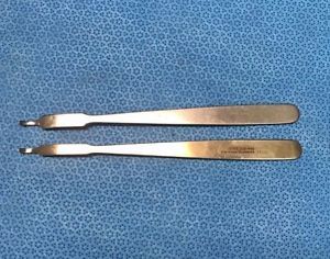 Jarit 225-440 6mm &amp; 225-441 8mm, Mini Hohmann Retractor Set, L: 6&#034;, Orthopedic
